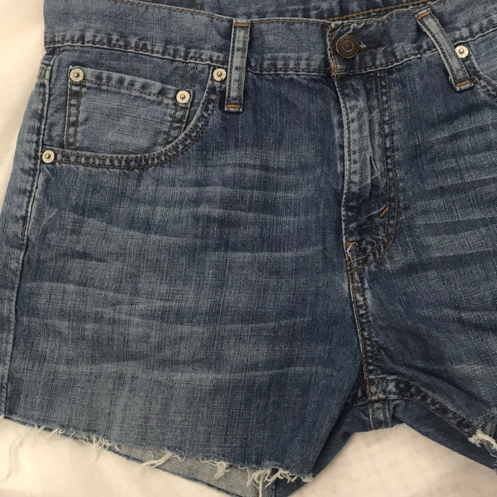 Levi’s 527 red tab jean cutoffs Size 33 - Picture 5 of 8